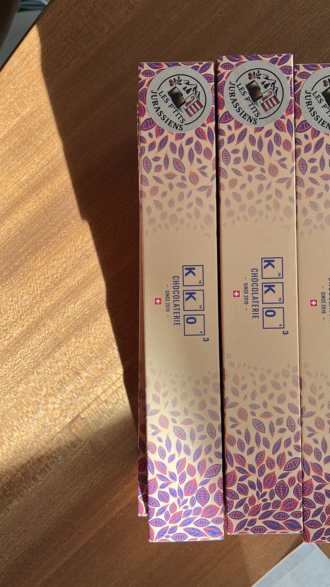 Coffret de chocolats artisanaux du Jura