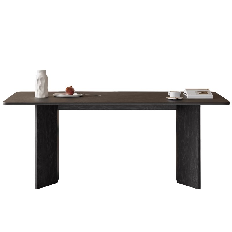 Modern Black Wooden Table