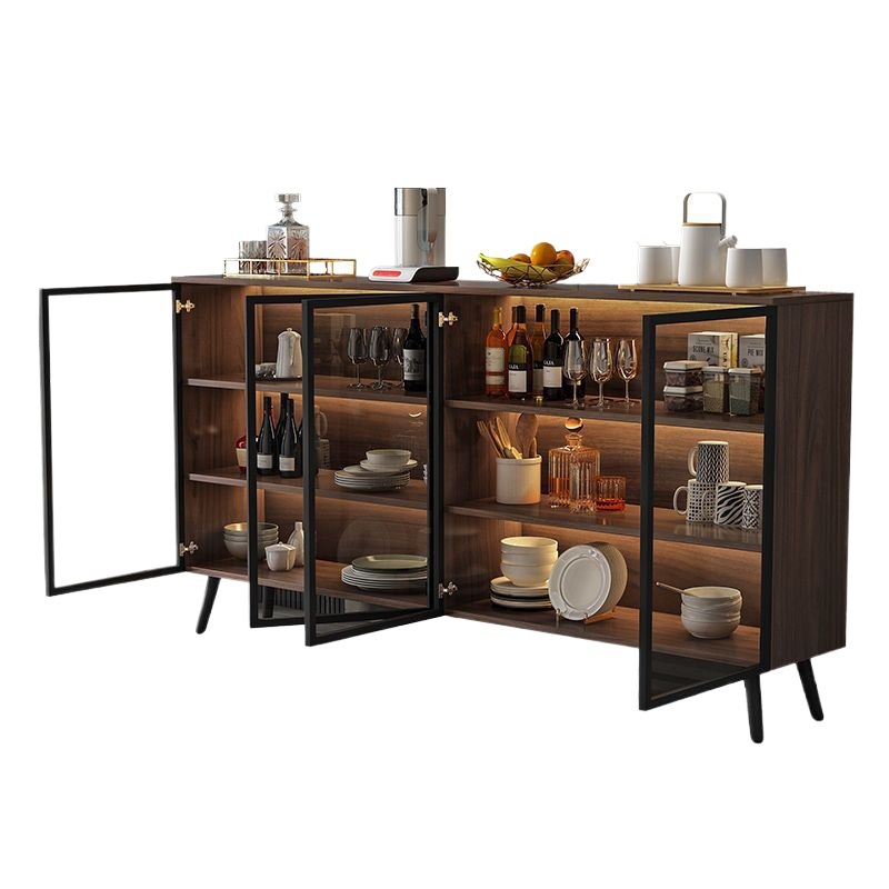 Modern Glass Door Sideboard