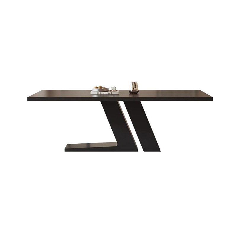 Black Stone Dining Table