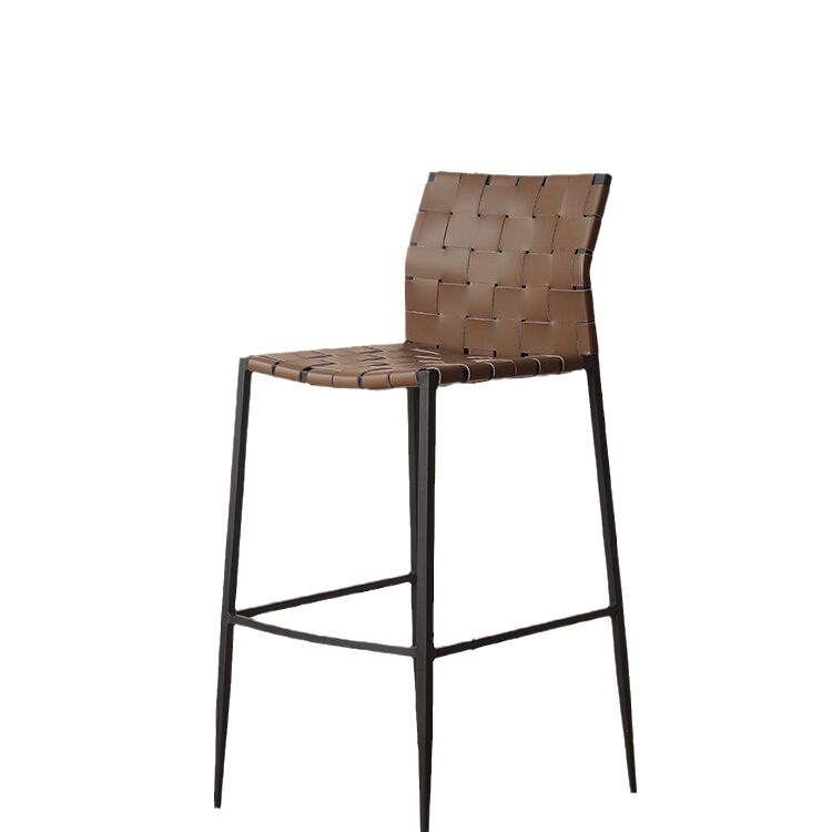 Saddle Leather Bar Stool