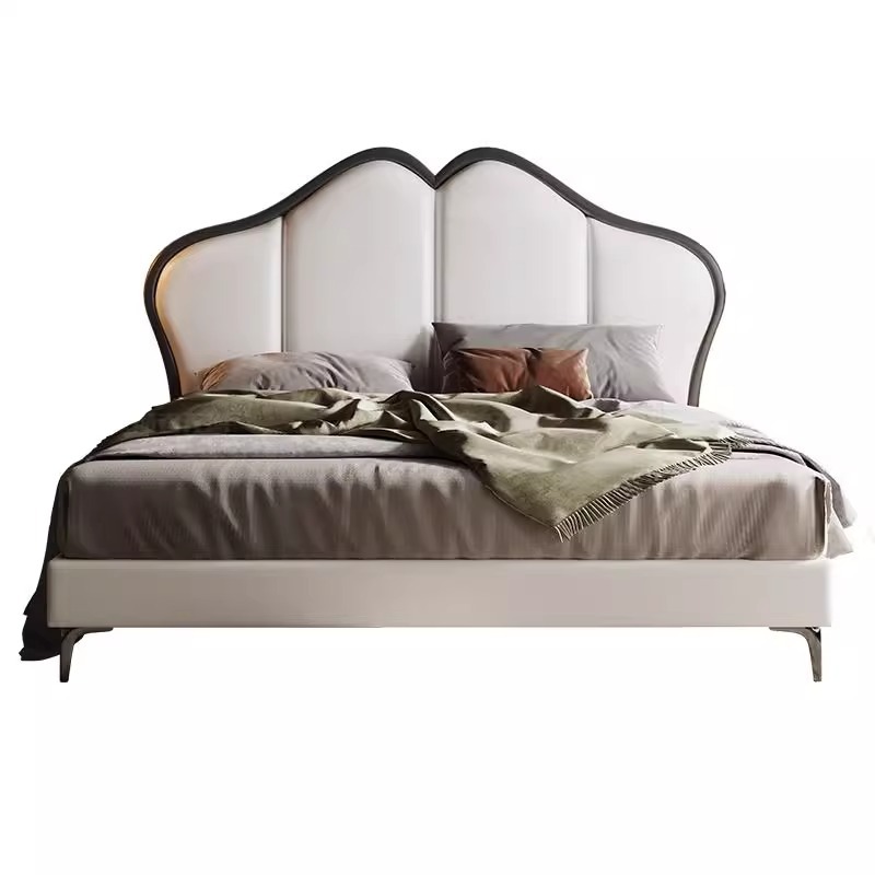 Cream-Colored Butterfly Bed