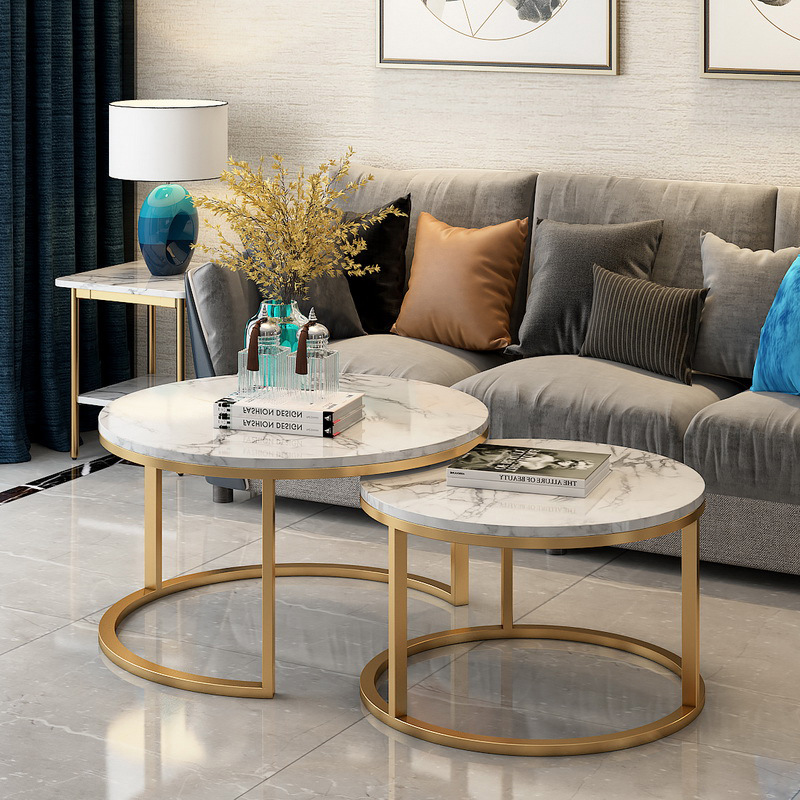 Modern Marble Nesting Coffee Tables