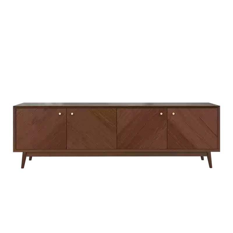 Modern Luxury Pine Wood TV Cabinet