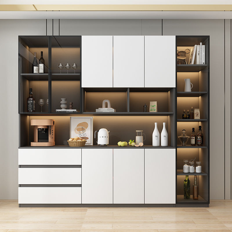 Glass-Door Sideboard for Dining Room