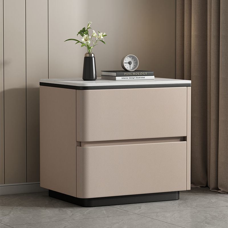 Modern Two-Drawer Bedside Table