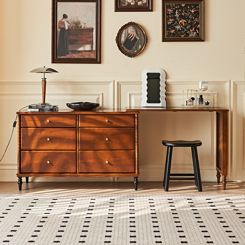 Classic Wooden Dresser Desk
