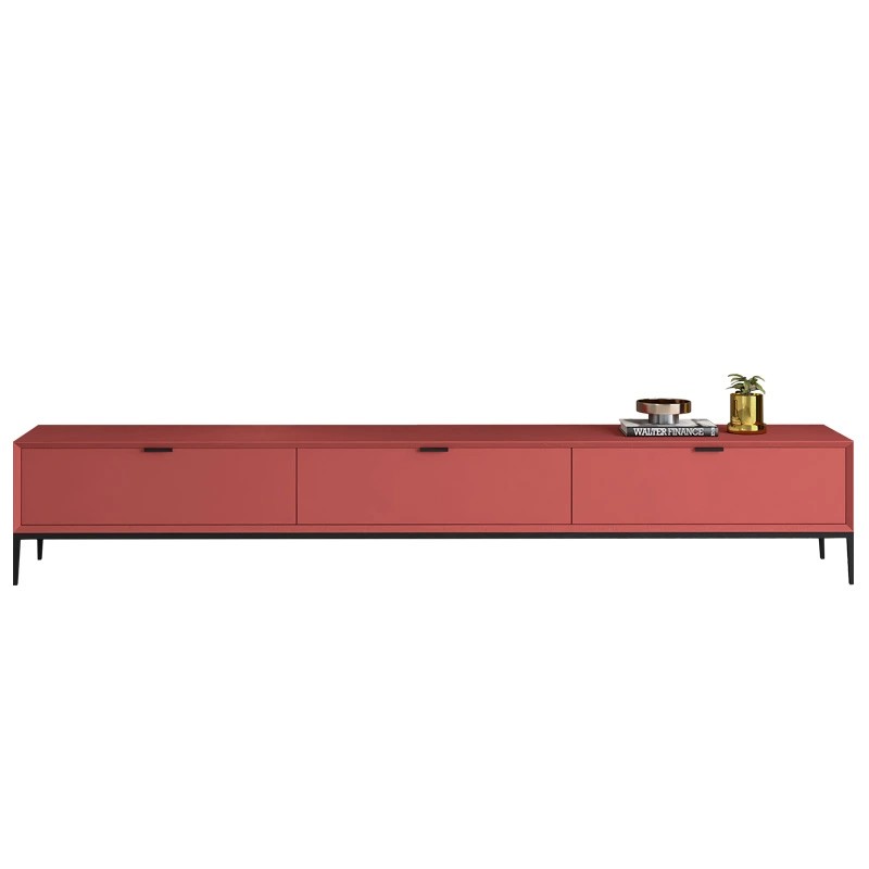 Modern Minimalist Lacquered TV Cabinet
