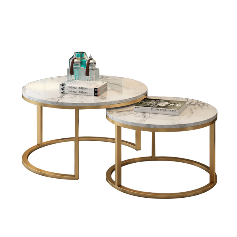 Modern Marble Nesting Coffee Tables