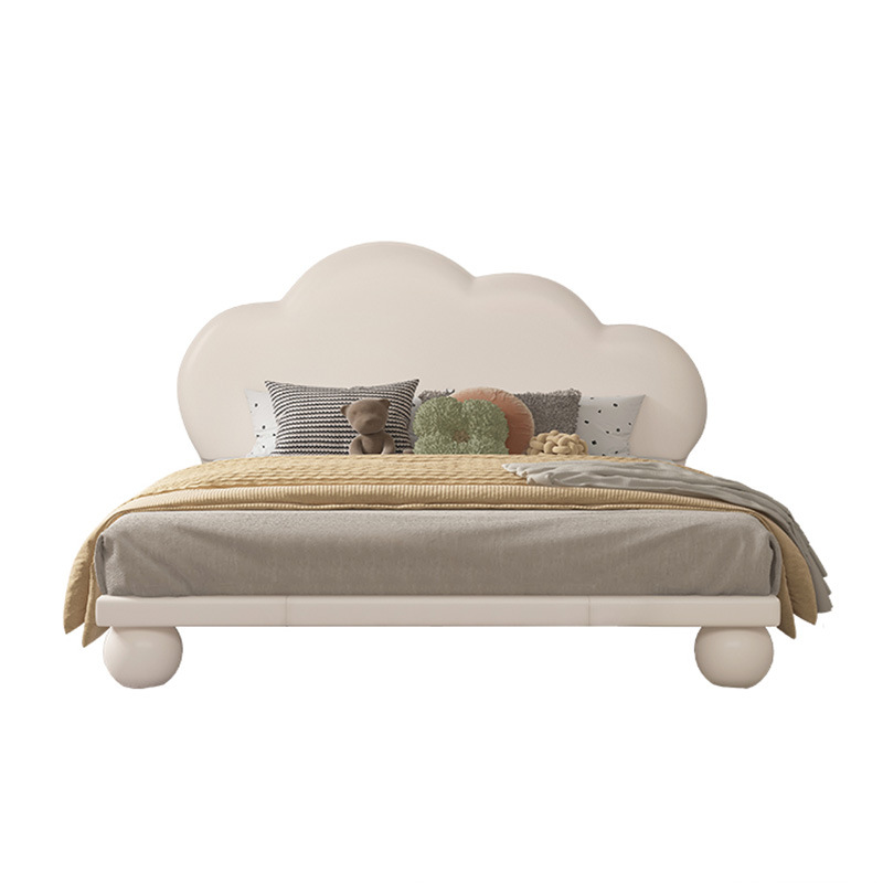 Cream-Style Cloud Children’s Bed