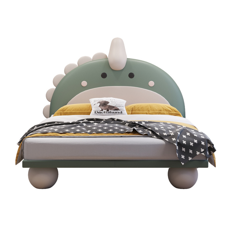 Padded Dinosaur-Themed Children’s Bed