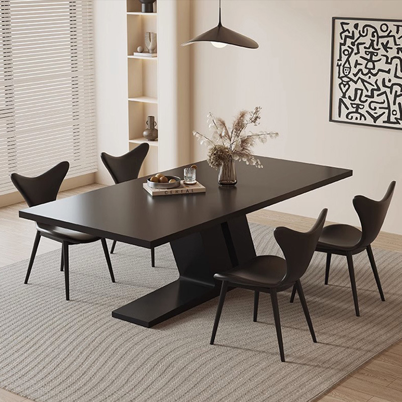 Black Stone Dining Table