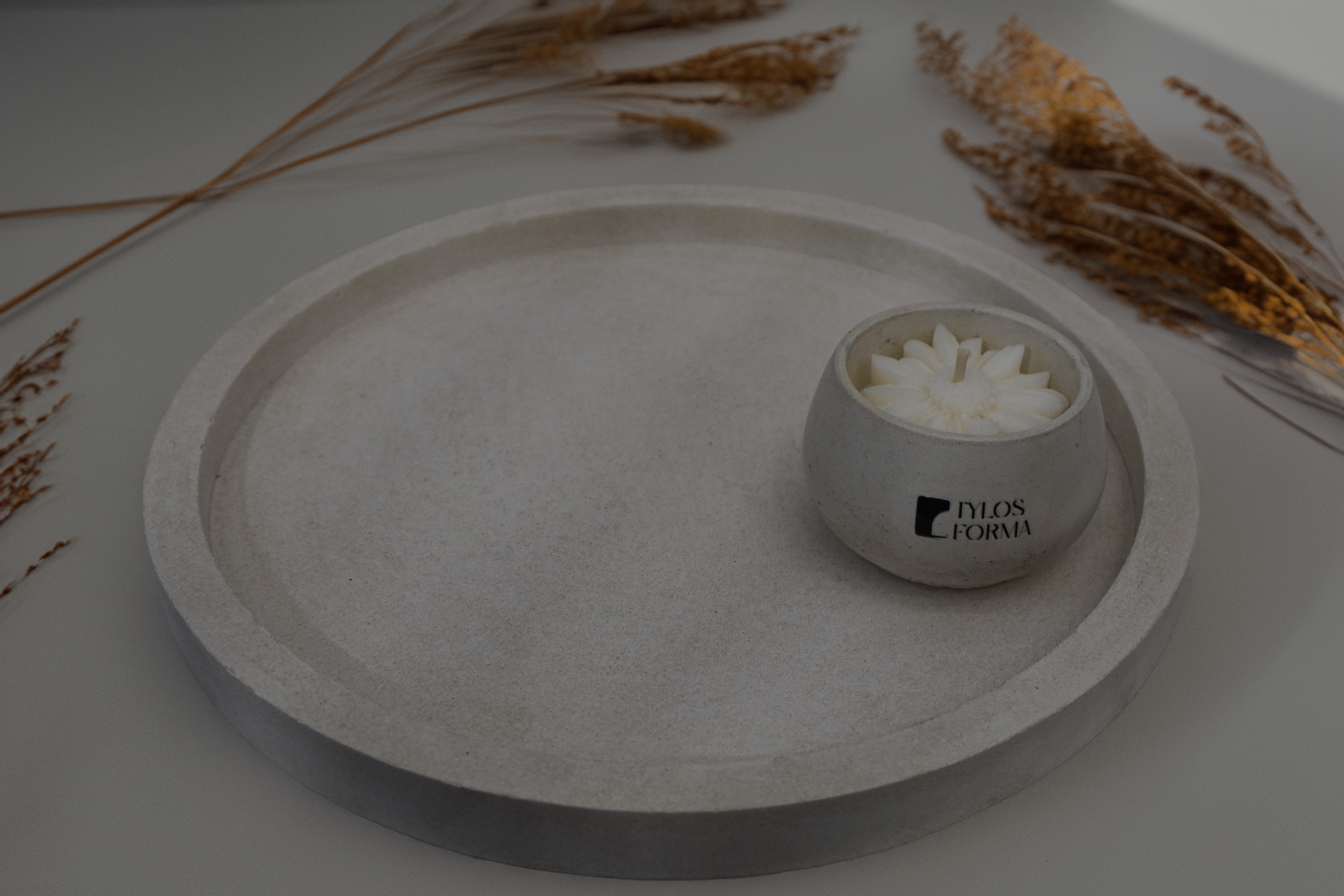 Didelis padėklas "Tylos ratas"