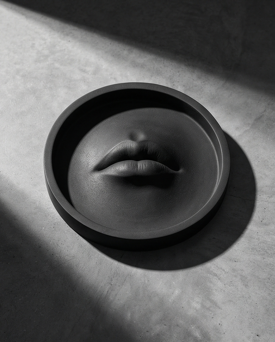 Betoninė smilkalinė „Tylos šnabždesys“