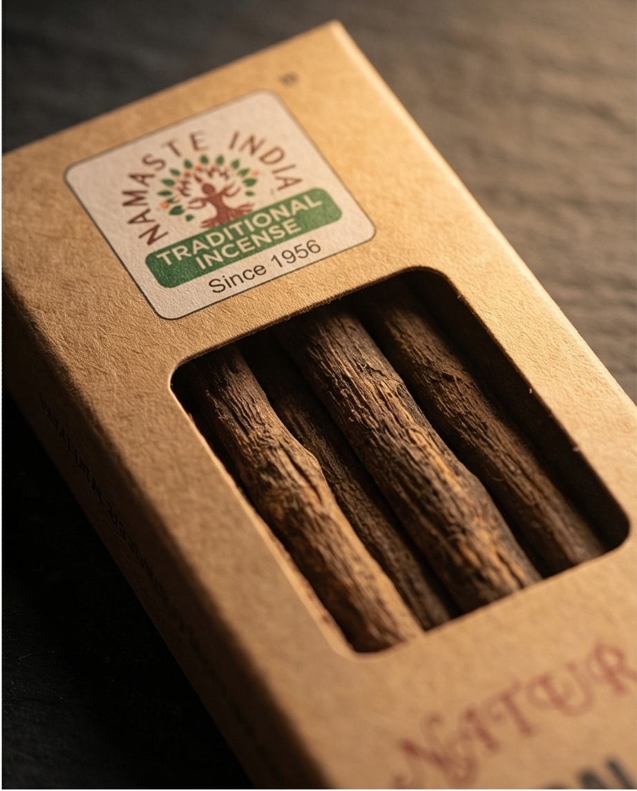 „EARTH inspired“ Natūralūs Sandalmedžio Masala smilkalai