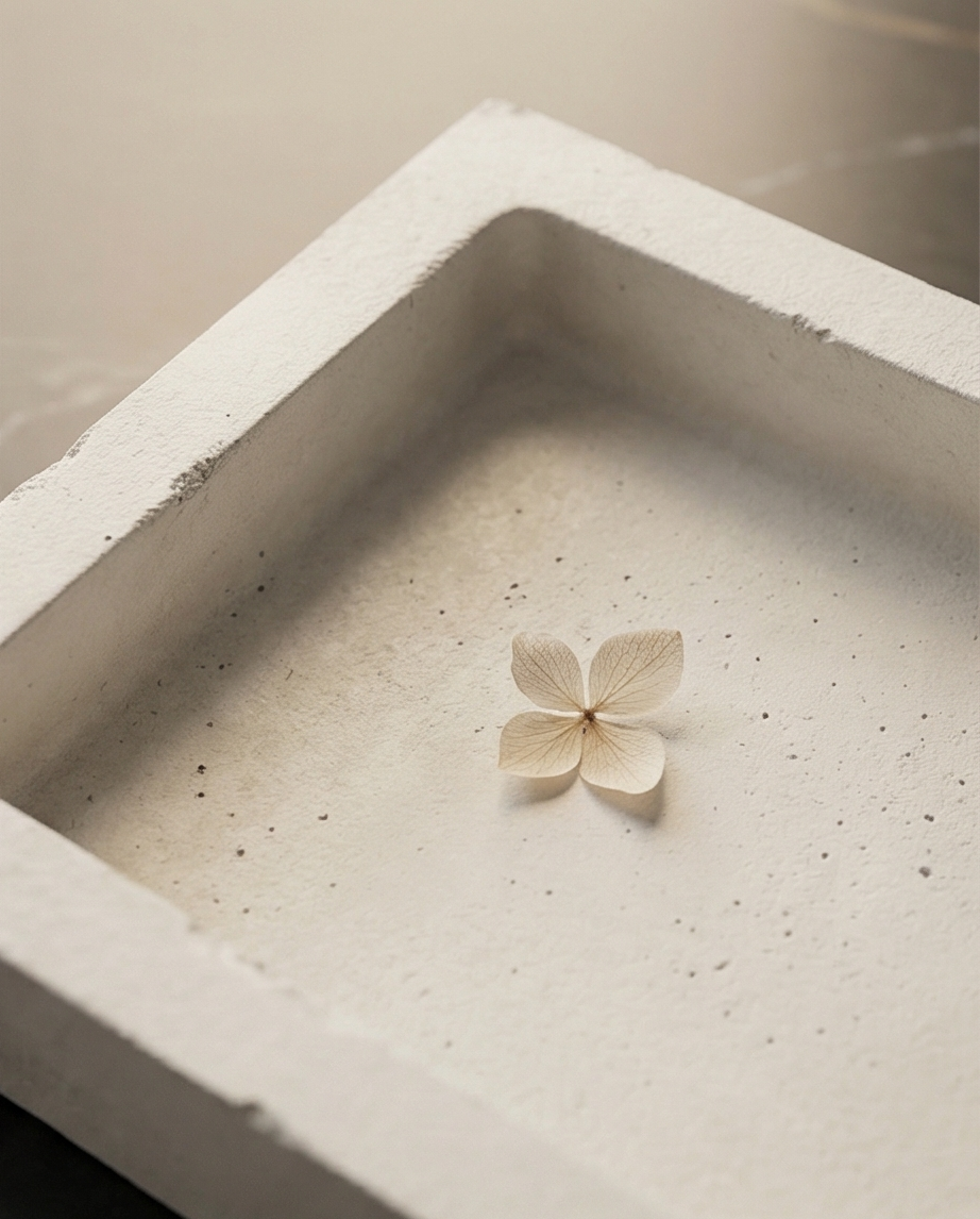 Minimalistinis betoninis padėklas „Monolitas“ 