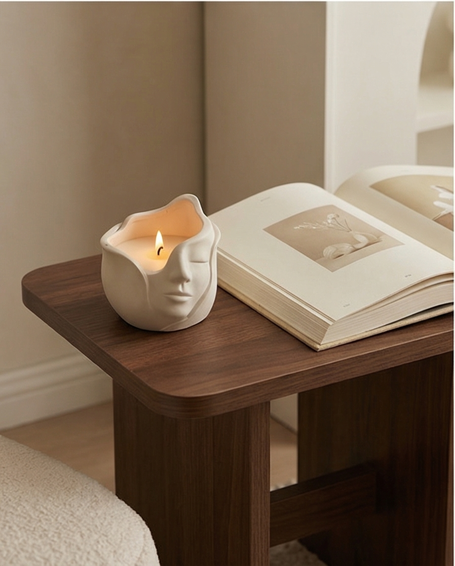 Betoninė žvakė „Antikos fragmentas“