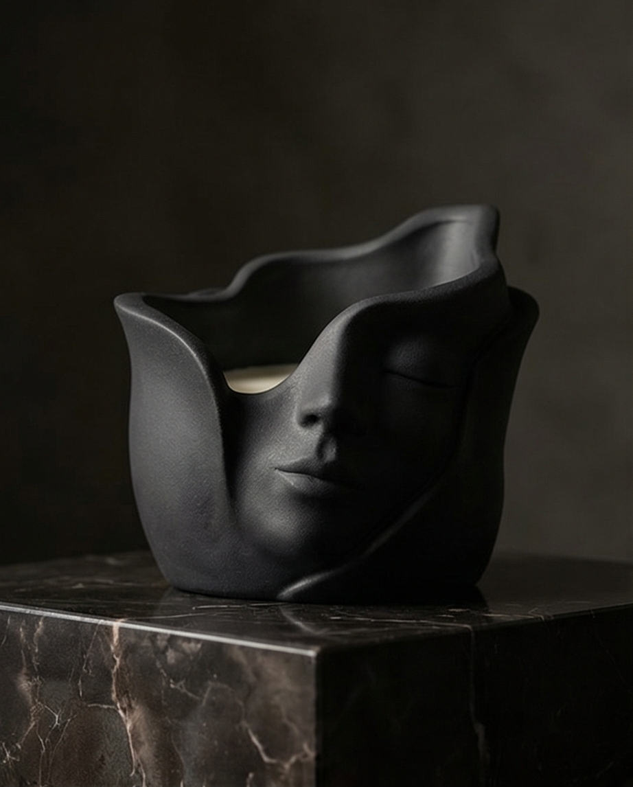 Betoninė žvakė „Antikos fragmentas“