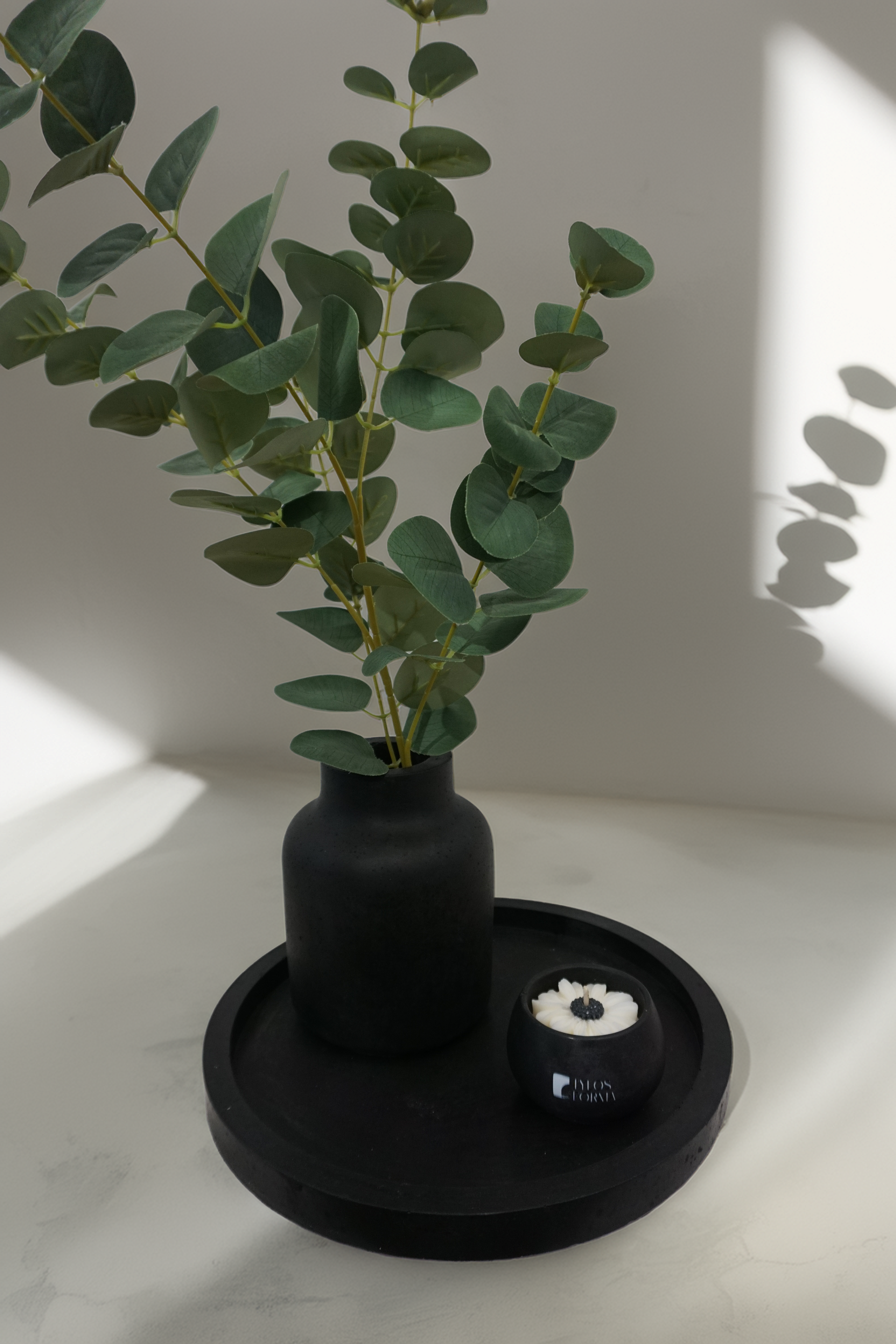 Vidutinio dydžio padėklas "Tylos ratas"