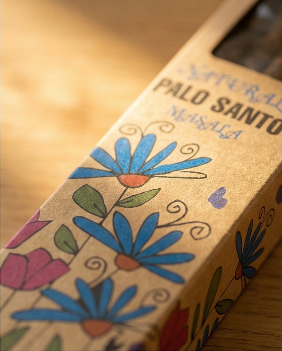 „EARTH inspired“ Natūralūs Palo Santo Masala smilkalai