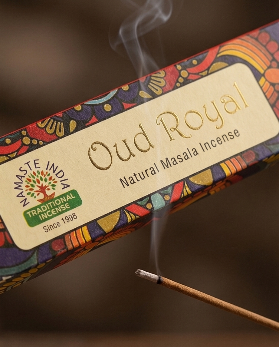 „EARTH inspired“ Natūralūs Masala smilkalai – Oud Royal