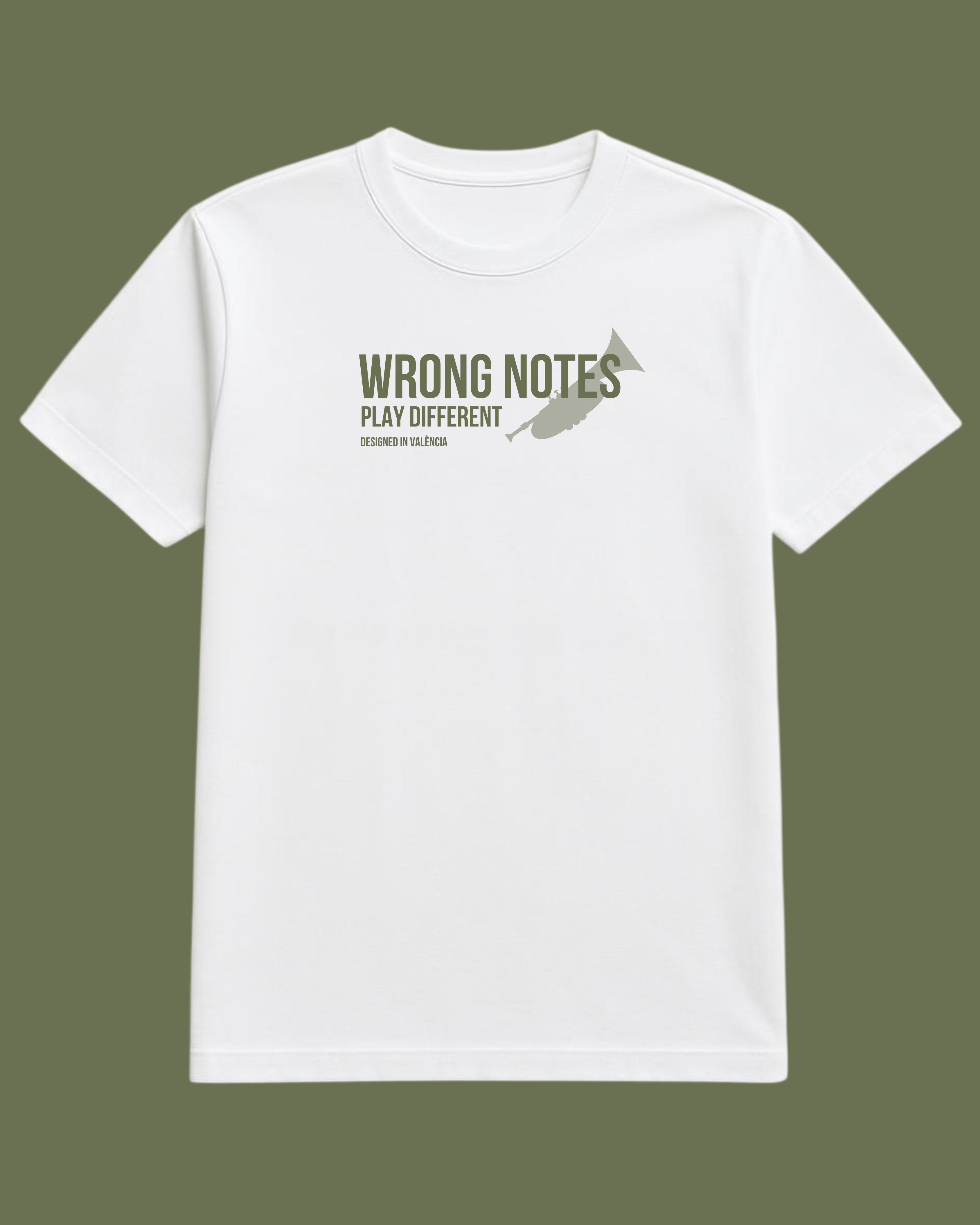 Camiseta Wrong Notes Brass