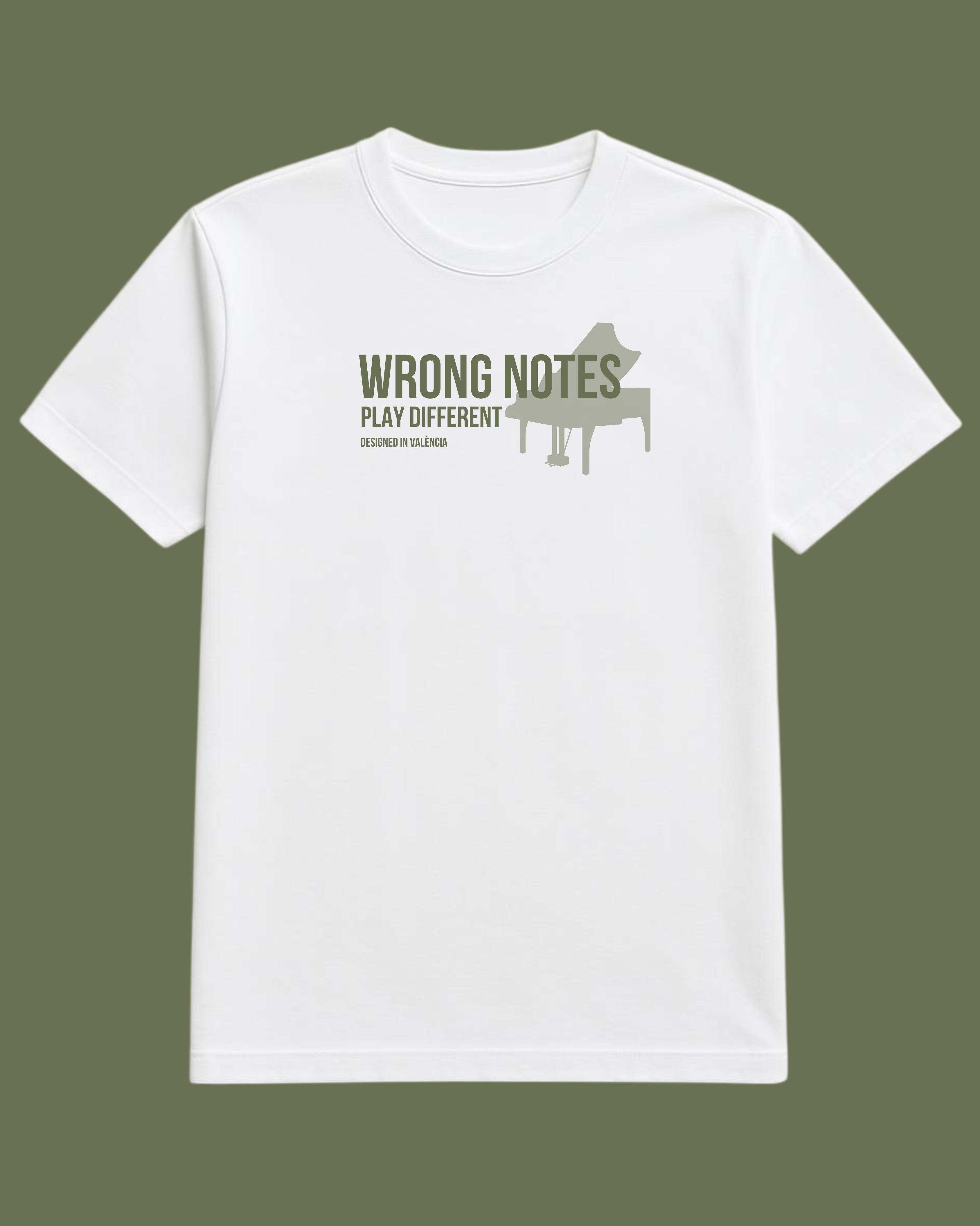 Camiseta Wrong Notes Piano