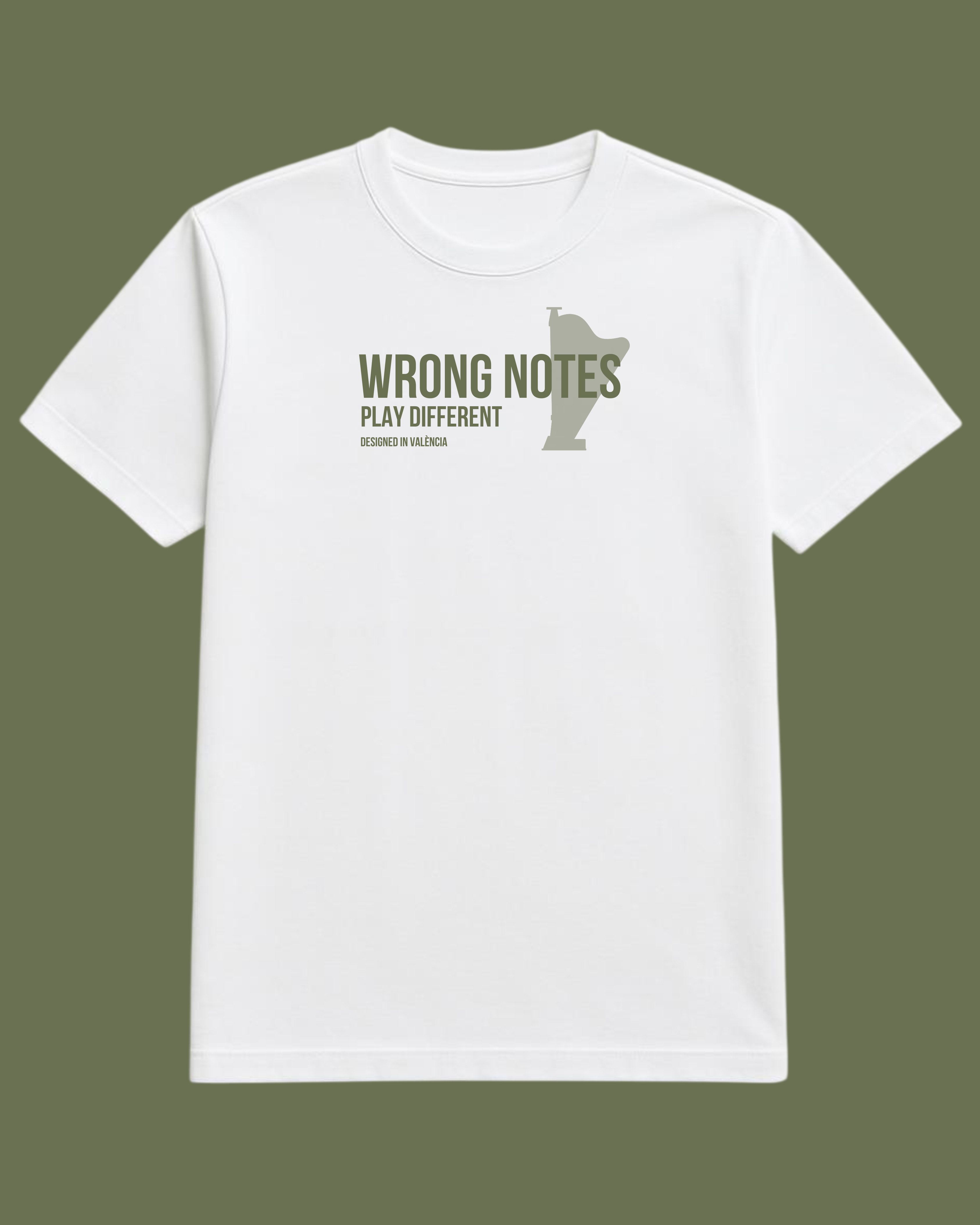 Camiseta Wrong Notes Harp