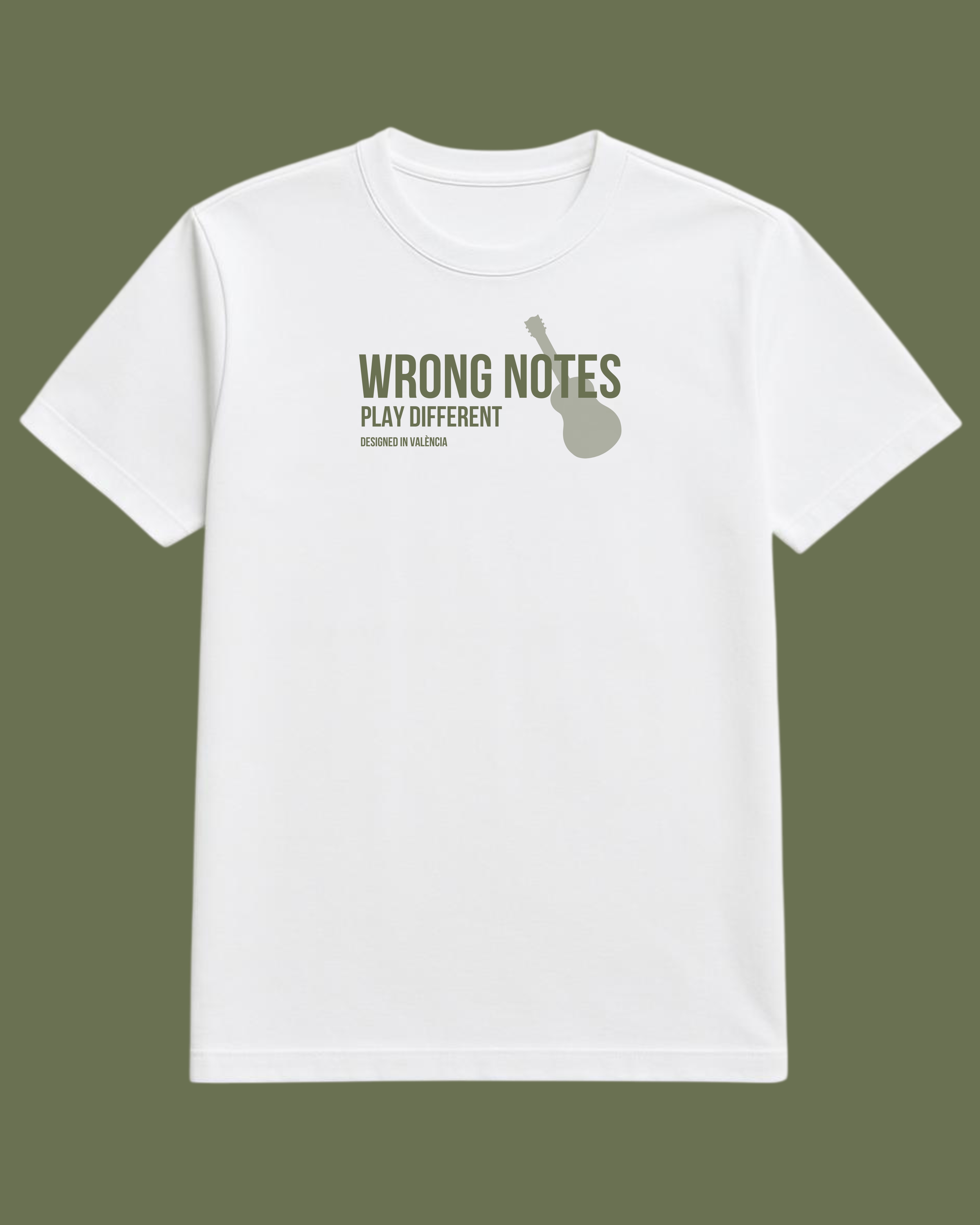 Camiseta Wrong Notes Guitar