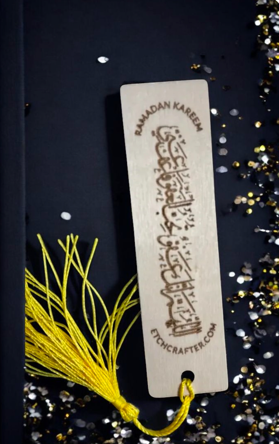 Wooden Islamic Calligraphy Bookmarks