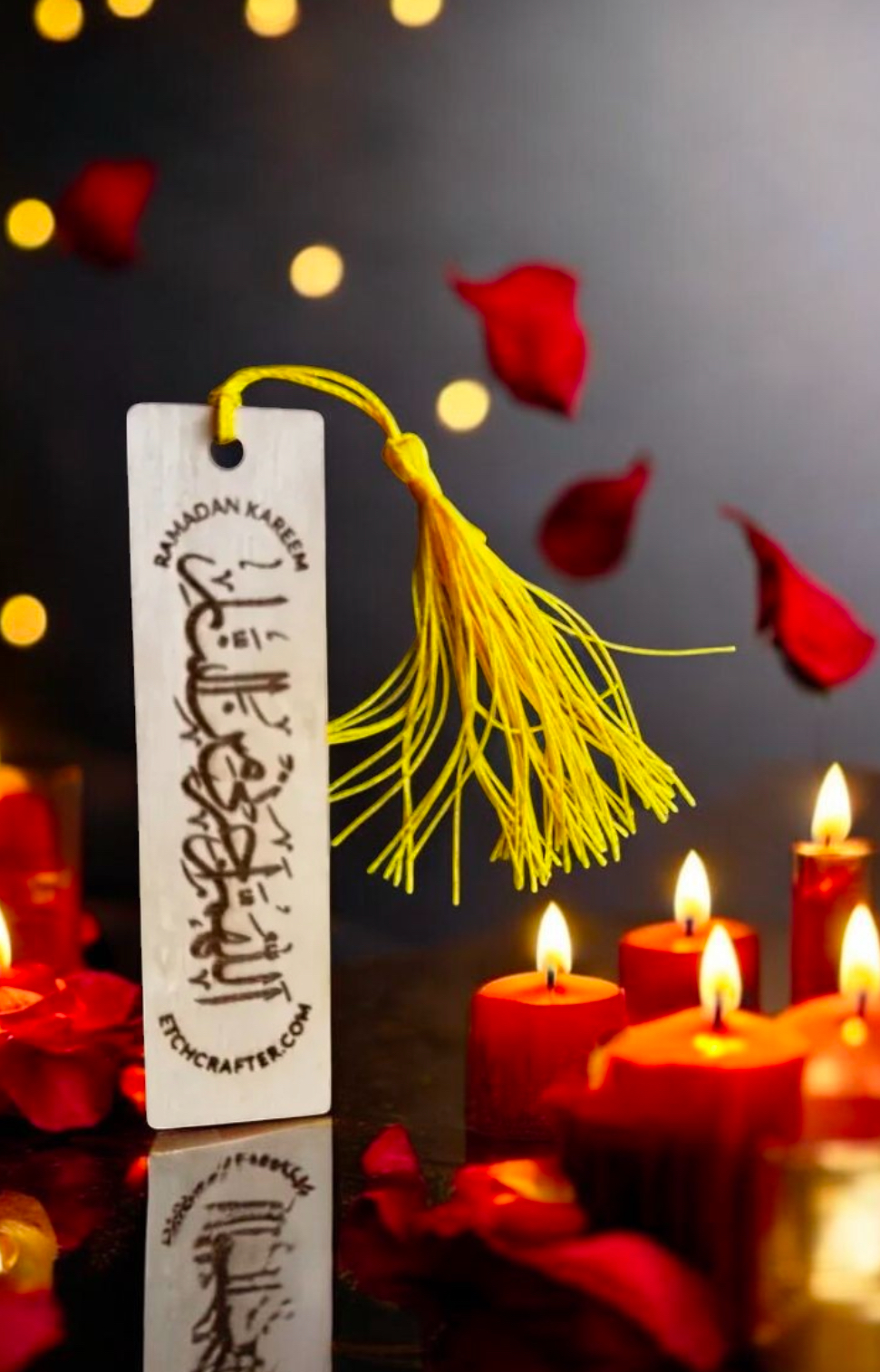 Wooden Islamic Calligraphy Bookmarks