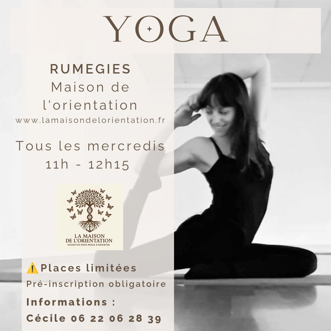 DÉCOUVRIR LE YOGA à la Maison de l’Orientation