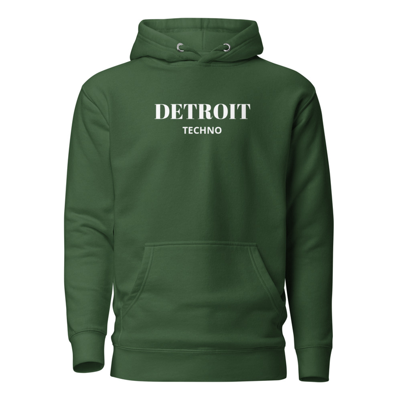 Sudadera Detroit Techno | Estilo Underground Unisex 