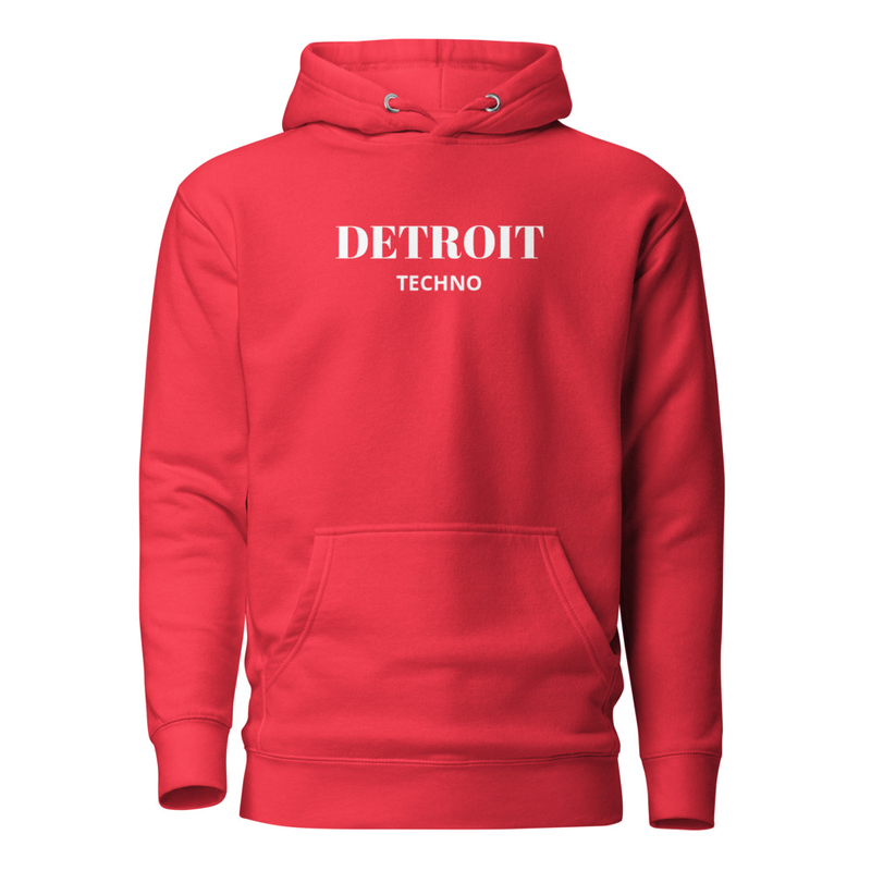 Sudadera Detroit Techno | Estilo Underground Unisex 