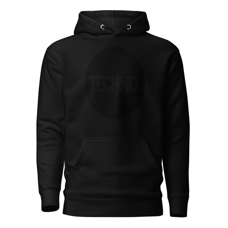 Sudadera unisex Technophile – diseño circular minimal techno