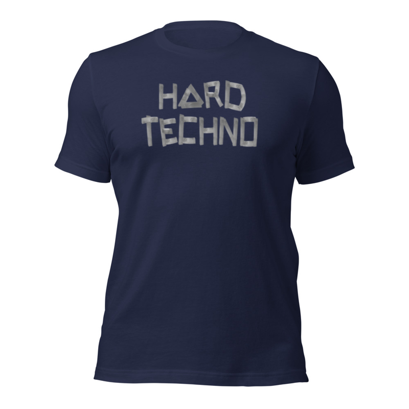 Camiseta hard techno | estilo industrial oscuro