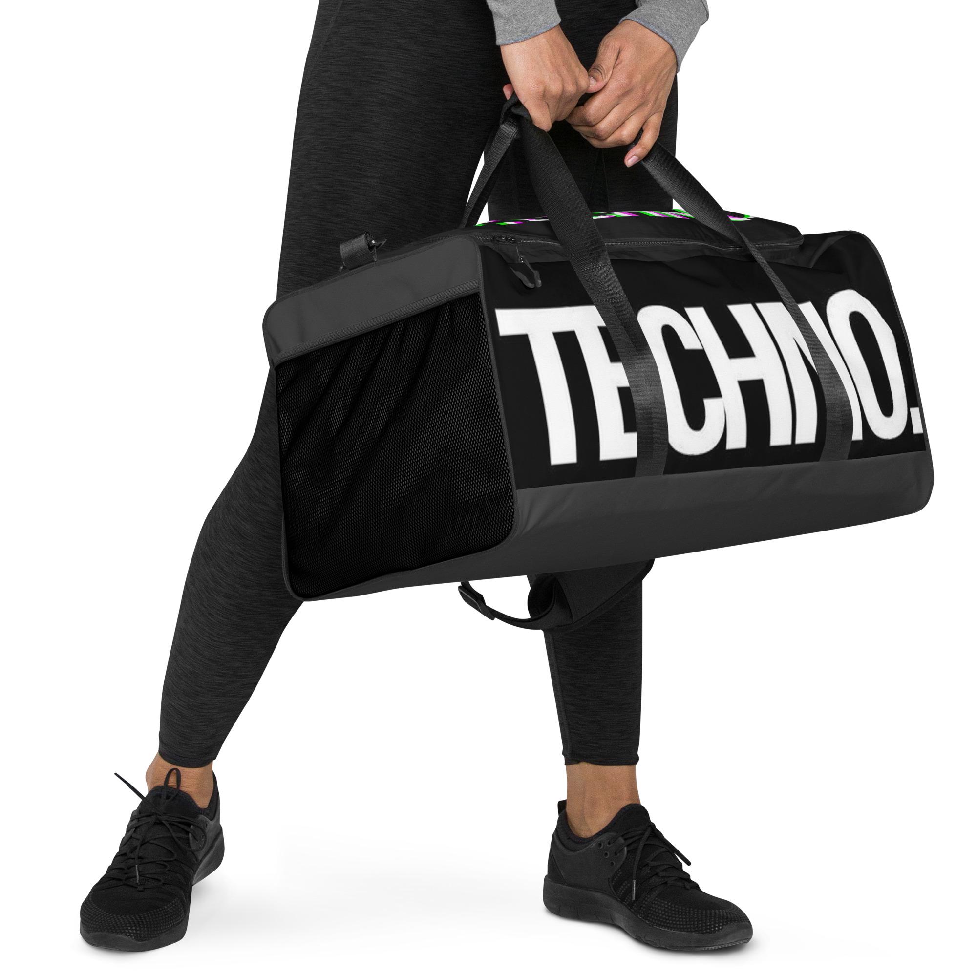 Mochila de Gym “TECHNO” – Bolsa Unisex deportiva ligera | Para entrenar, fitness y estilo urbano