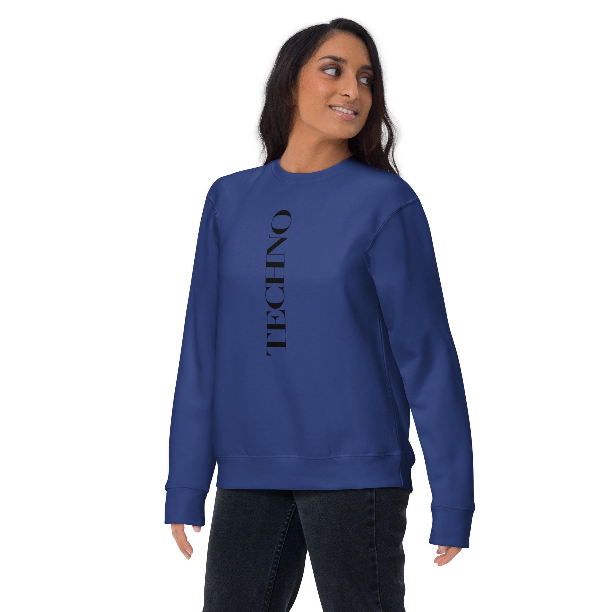 Sudadera Premium Mujer · Logo TECHNØ Vertical
