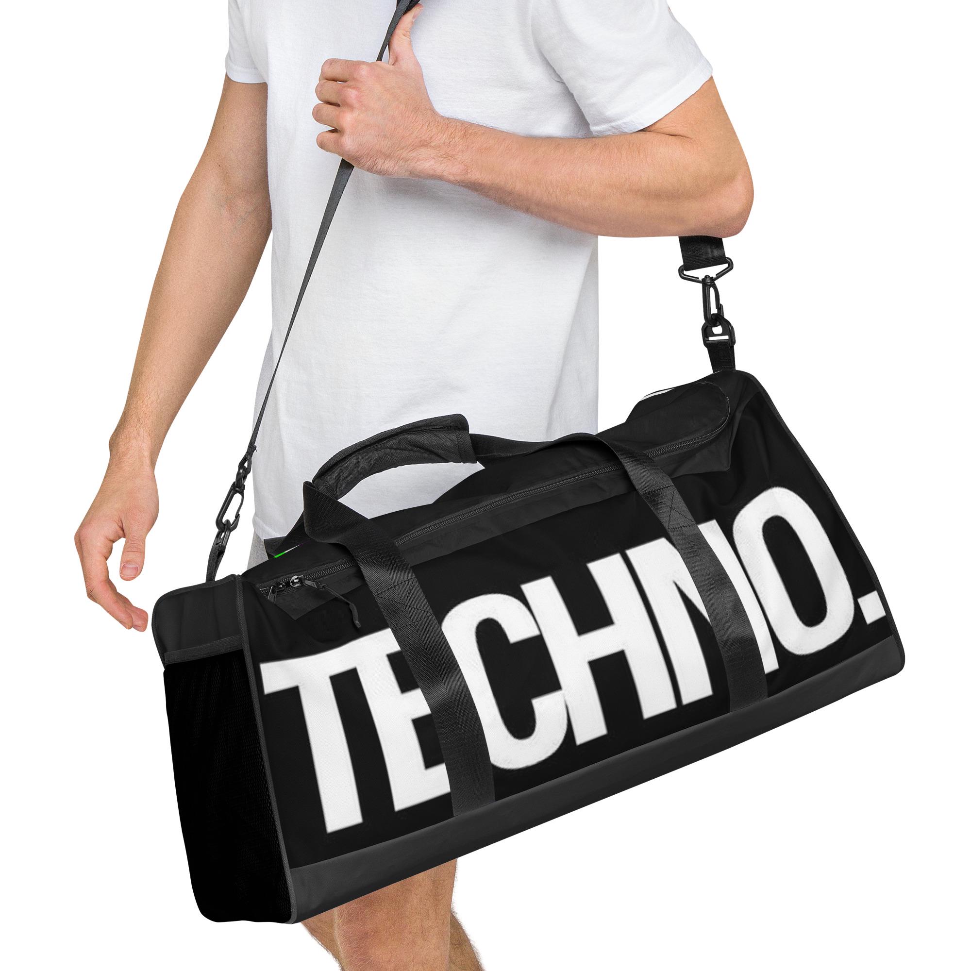Mochila de Gym “TECHNO” – Bolsa Unisex deportiva ligera | Para entrenar, fitness y estilo urbano