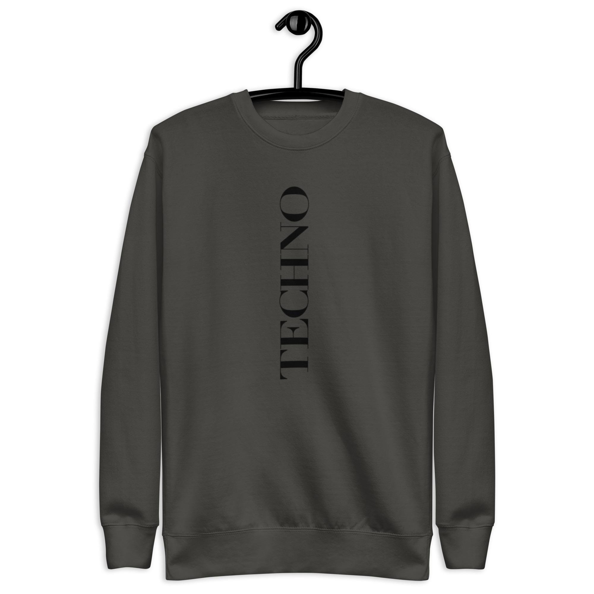 Sudadera Premium Mujer · Logo TECHNØ Vertical
