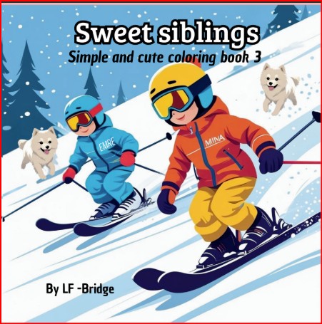 Sweet Siblings 3 - coloring book for kids