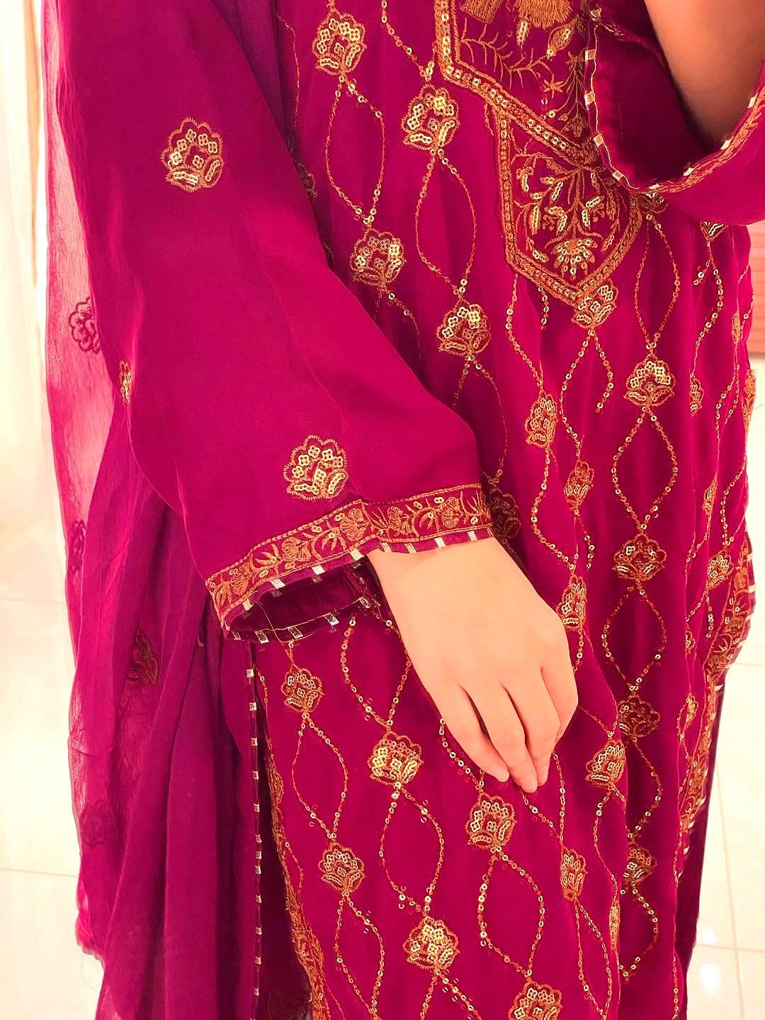 Royal Rani pink Set