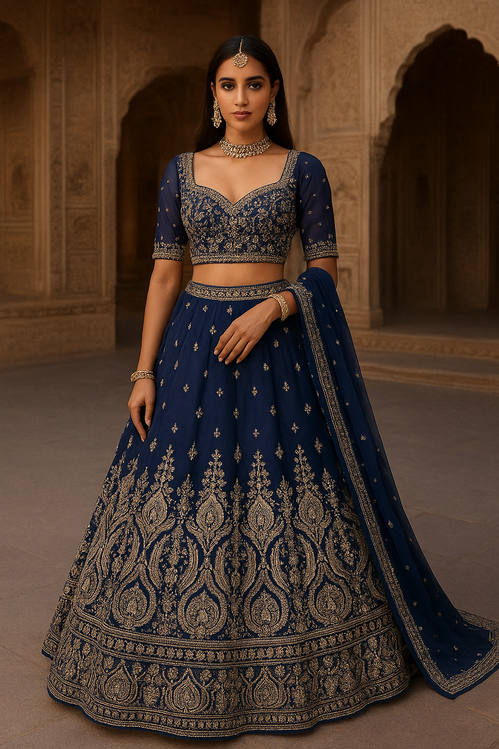 Ravishing Dhulan Reception lehnga