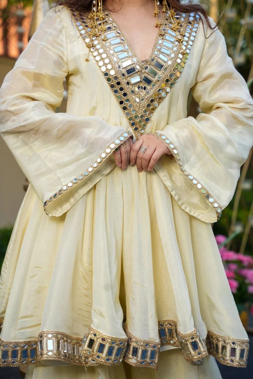 Vcut Trendy mirror maze Sharara set