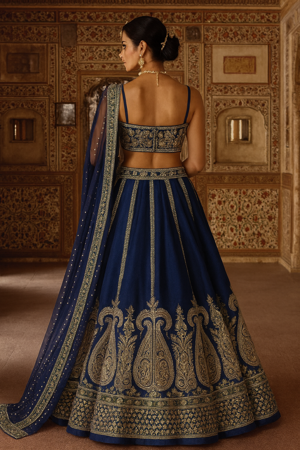 Ravishing Dhulan Reception lehnga 