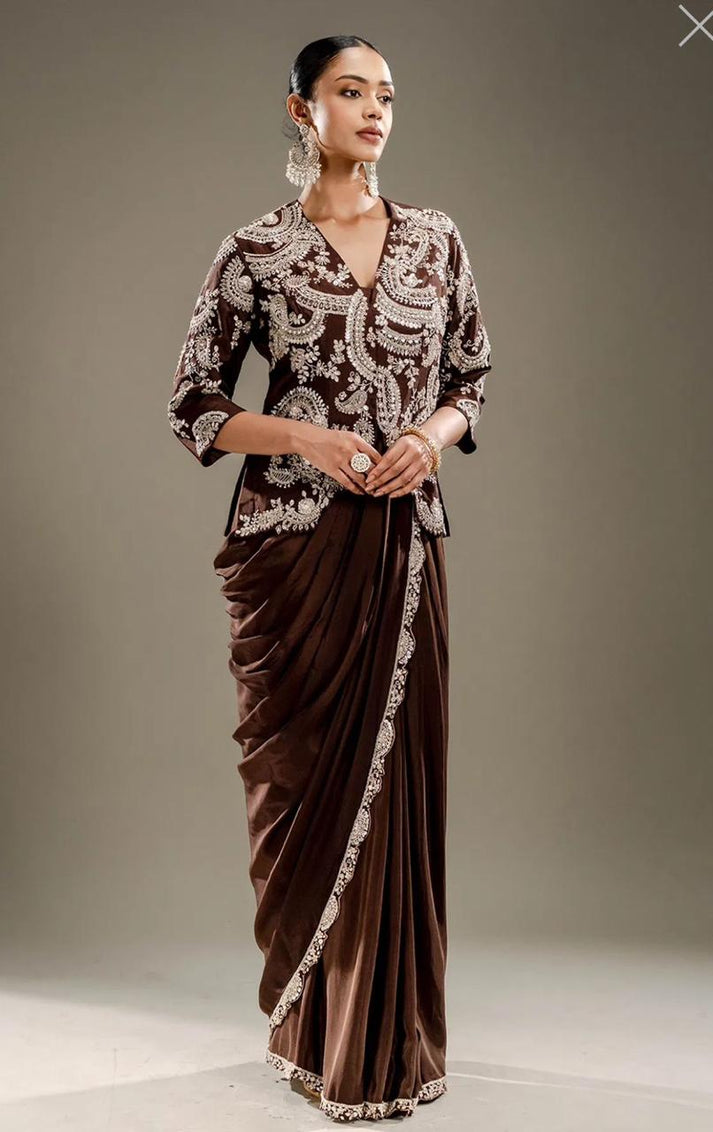 Ruhani readymade saree