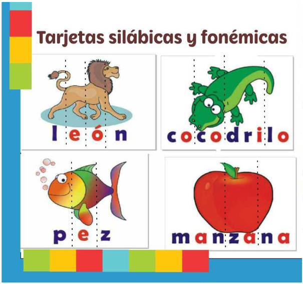 TARJETAS SILÁBICAS Y FONÉMICAS