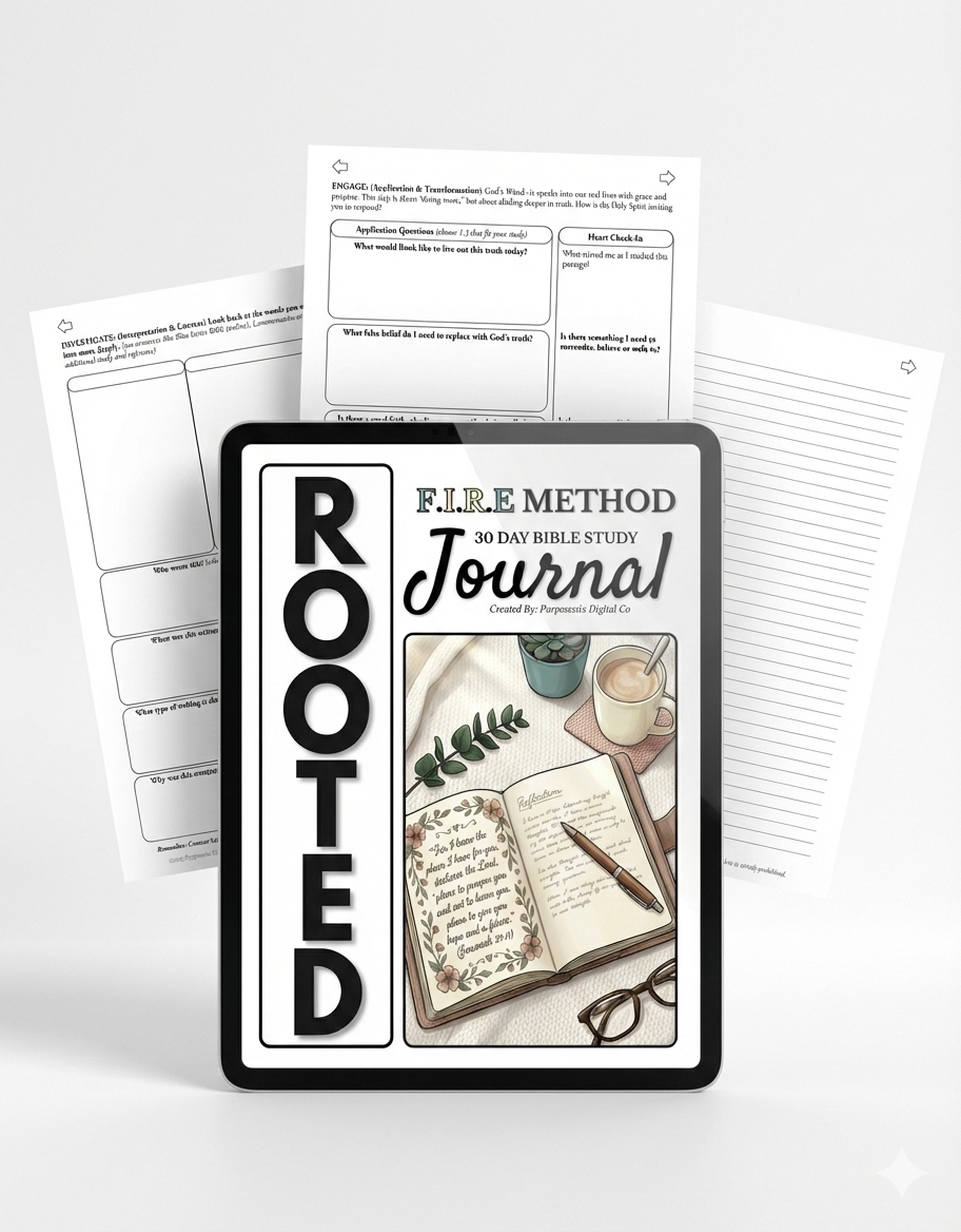 Rooted Bible Study Journal