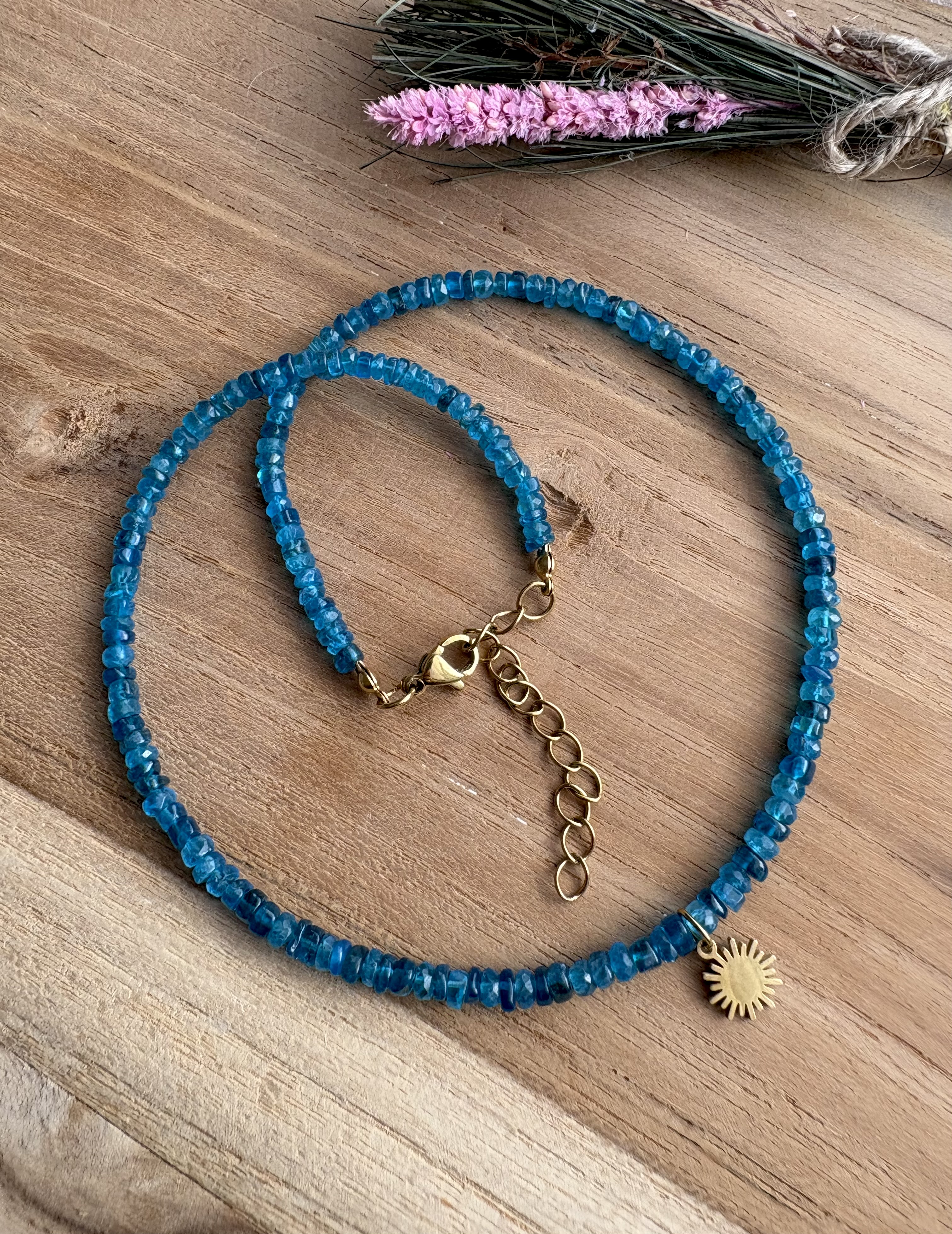 Naszyjnik Blue lagoon /premium/ apatyt