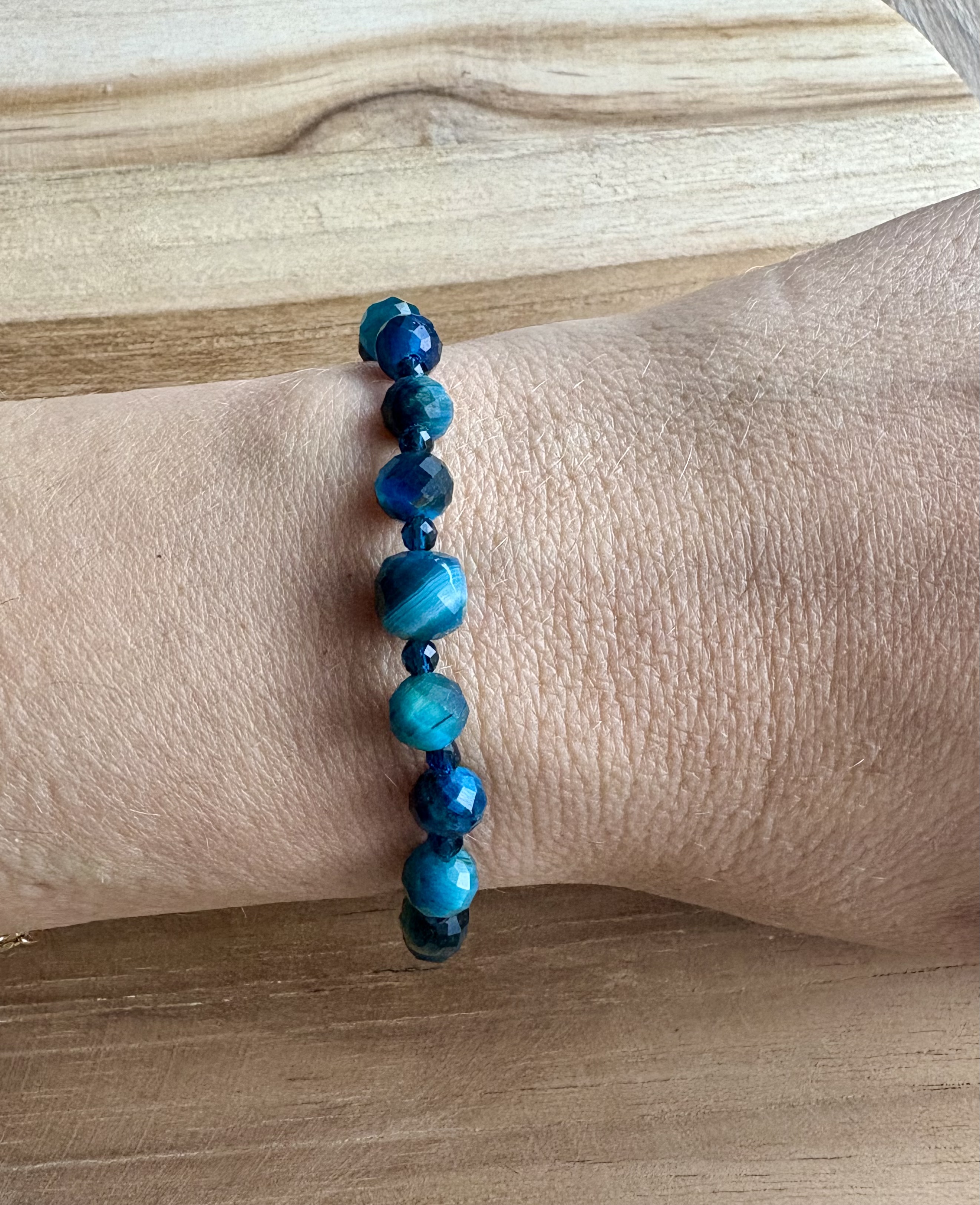 Bransoletka Blue Tiger Eye